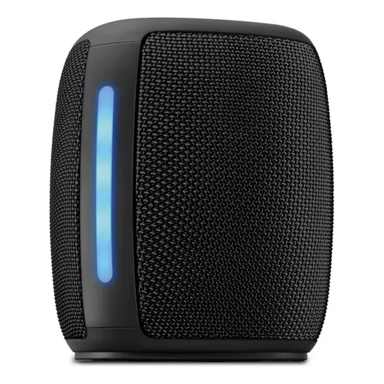 Caixa Bluetooth Aiwa Sp 03 Preto Portátil Iluminação Rgb