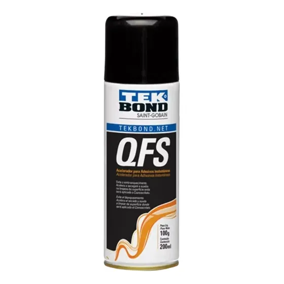Ativador Cola Instantânea Tek Bond Cianocrilato Qfs Spray