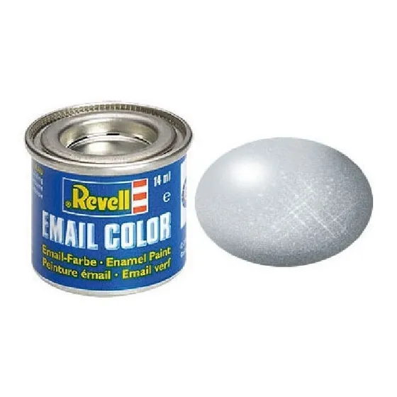 Tinta Esmalte Sintético Alumínio Metálico 14ml Revell 32199