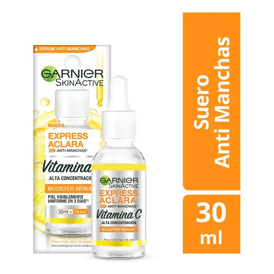 Serum Antimanchas Garnier Express Aclara Vitamina C 30ml