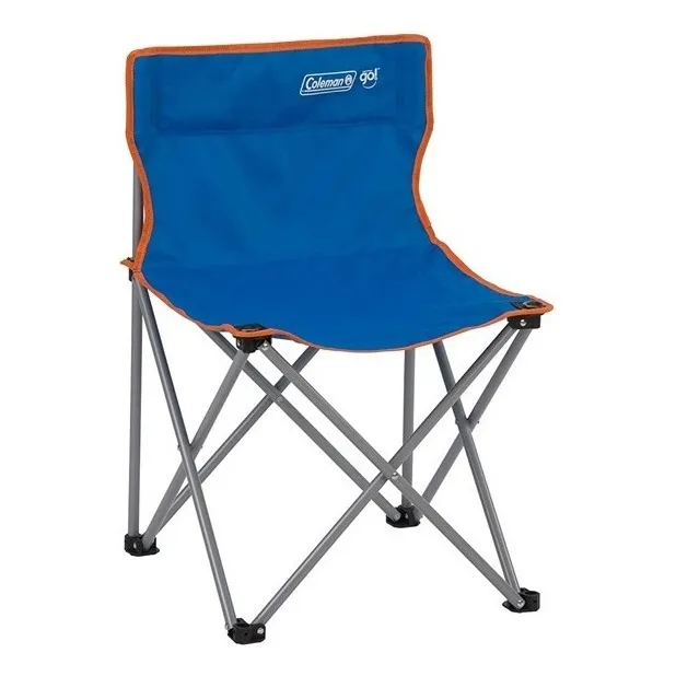 Silla Quad Sin Brazos Fiesta Go Azul R Borde Naranja Coleman