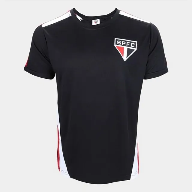 Promoção Camisa Camiseta São Paulo Oficial C/ Escudo Bordado