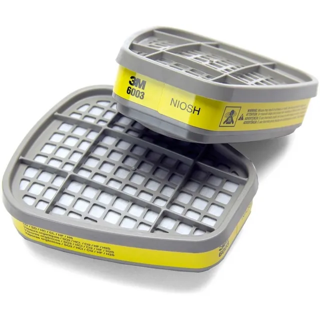 Filtro 3m 6003 (para Mascarilla 6200, 7502 Y 6800) Original