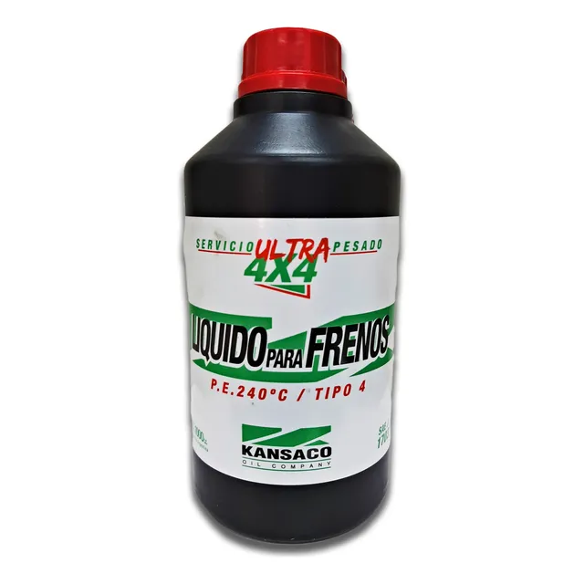 Liquido De Freno Tipo 4 Kansaco X 1lts - Kanfren - 