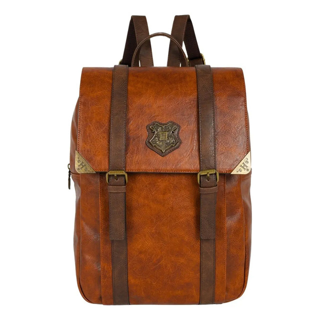 Mochila Bolsa Harry Potter Hogwarts Laptop Alta Qualidade Cor Marrom Mochila Bolsa Harry Potter Hogwarts Laptop Alta Qualidade Cor Marrom