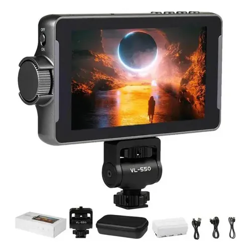 Feelworld F5 Pro V4 Na Câmera Field Monitor, Tela Sensível A