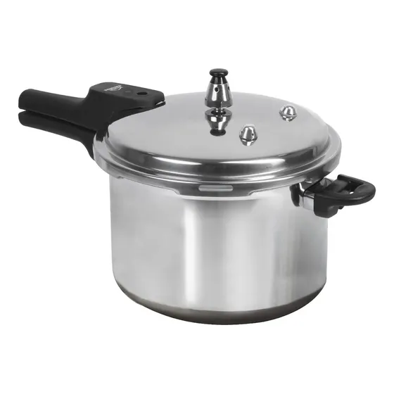 Olla A Presion 5,6 Lt Tapa Acero Inoxidable Home Elements