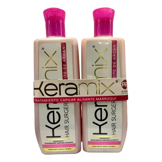 Cirugía Capilar Marroquí Keramix De 550ml