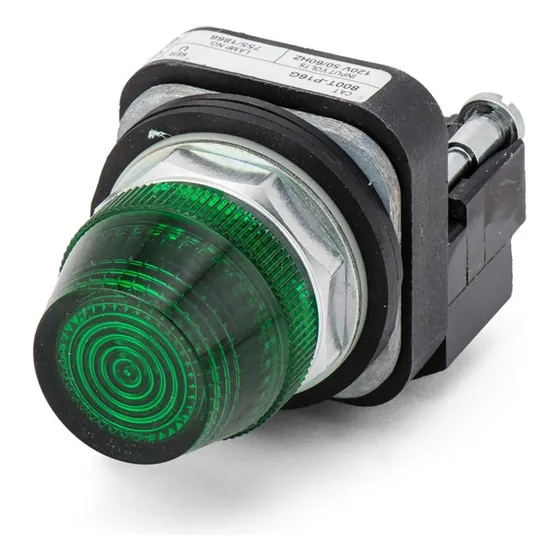 Luz Piloto Allen-bradley 800t-p16g 30.5mm 120v Ac Verde 50/6