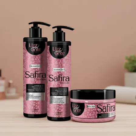 Kit Hidratacao Profunda Anti Frizz Alto Brilho 300ml