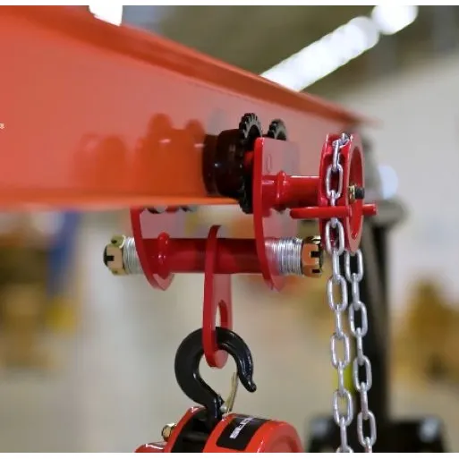 Toolor Trolley Hoist carga para vigas ajustable carga 1t