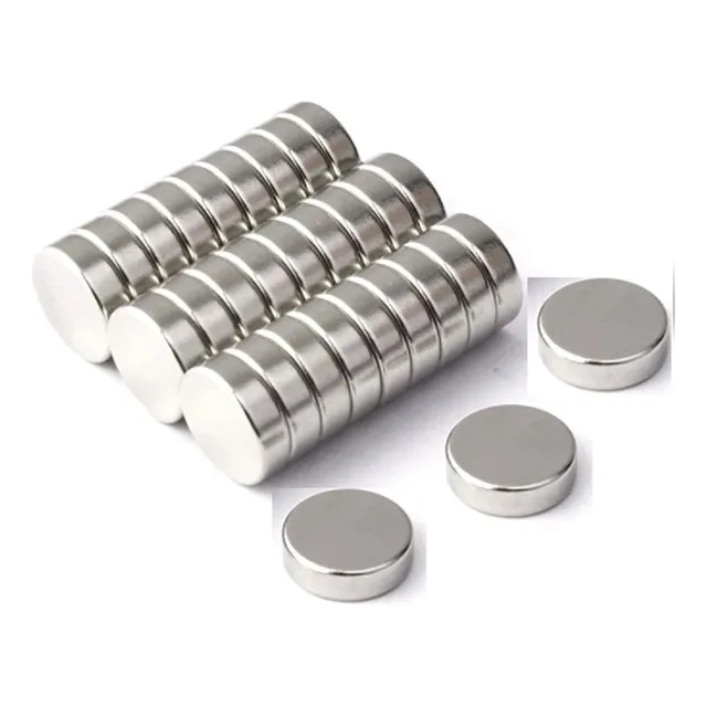 Ima Neodímio Super Imas Disco 8x2 Mm Suporta 1 Kg 30 Pç