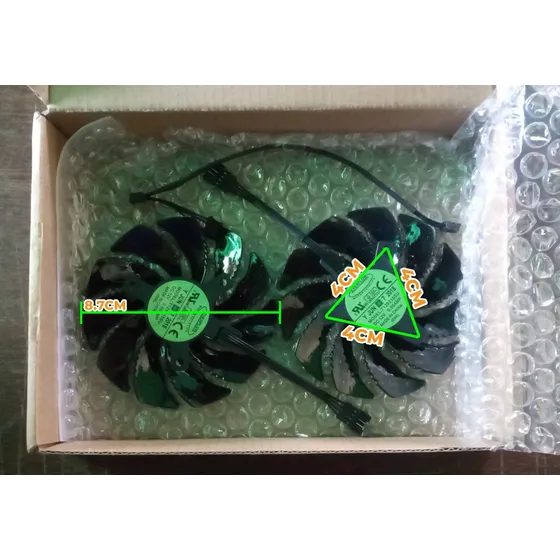 Para Aorus Rx580 Rx570 Gpu Cooler Tarjeta Grafica Fan