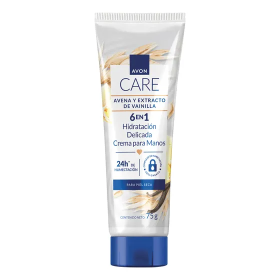 Crema De Manos Avena Y Vainilla Hidratante Piel Seca Avon