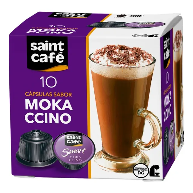 Capsulas Mokaccino Saint X 10 Un.