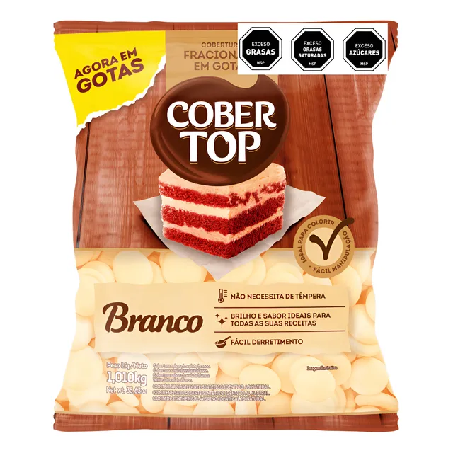 Chocolate Cobertura Blanco Cobertop Por 1 Kilo