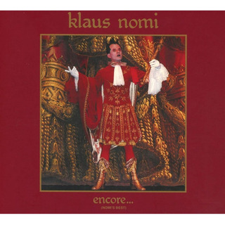 Klaus Nomi Encore... Cd Digipak Importado Klaus Nomi Encore... Cd Digipak Importado