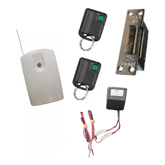Cerradura Electrica Inalambrica Kit Largo Alcance Para Puerta Reja