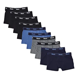 Kit 10 Cuecas Boxer Infantil ElĂĄstico AlgodĂŁo Mash Kit 10 Cuecas Boxer Infantil ElĂĄstico AlgodĂŁo Mash