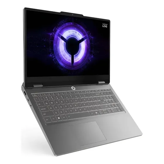 Notebook Lenovo Gamer LOQ Essential Intel Core i7-13650HX 16GB 512GB SSD RTX 5050 15.6" Linux - 83UXS00100 Cinza