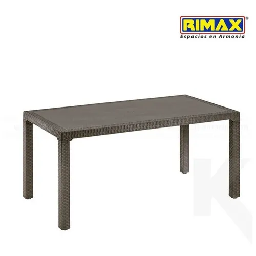 Mesa Rimax Eterna Familiar Wengue Color Marrón