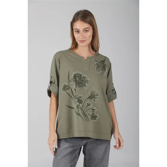 Remeron Premium Con Flores En Relieve Gu9813 Arizona