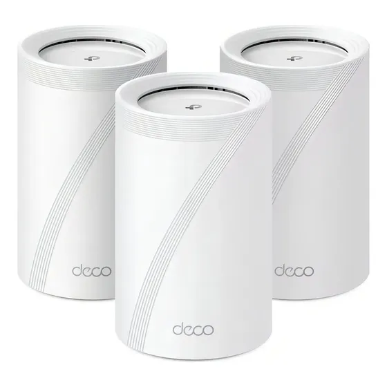 Tp-link Deco Be65 pack 3u Router Wifi7 Be11000 Sistema Mesh Tribanda Color Blanco | Cuotas sin interés