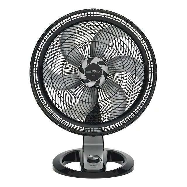 Ventilador De Mesa Turbo Bvt510p 57cm Britânia Cor Da Estrutura Preto Cor Das Pás Cinza Di... Ventilador De Mesa Turbo Bvt510p 57cm Britânia Cor Da Estrutura Preto Cor Das Pás Cinza Di...