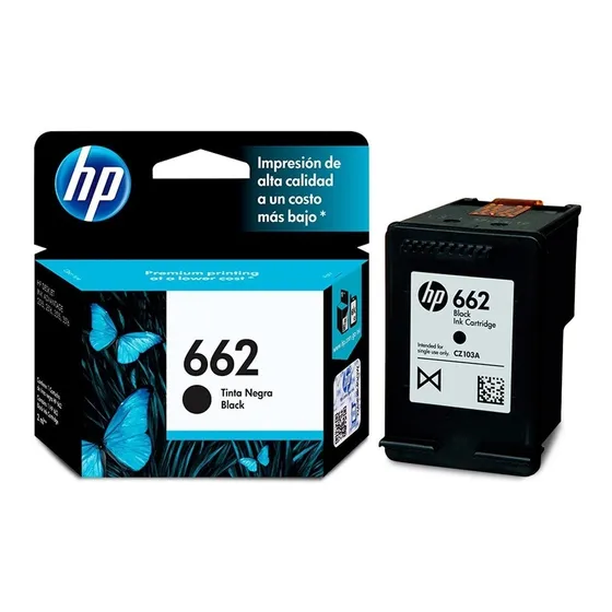 Cartucho De Tinta Hp 662 Vacio Para Recargar.+tutorial