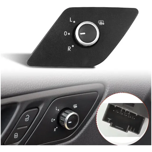 Control De Espejos Retrovisores Jetta Mk6 A6 2010-2018 Vw