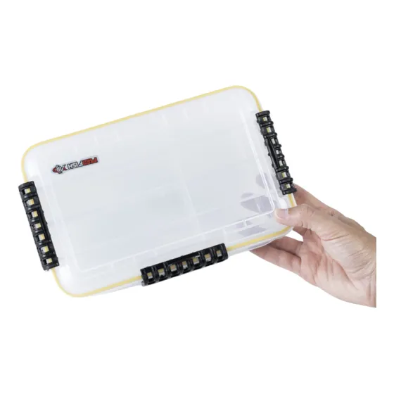 Caja Maletin 3600 Estanco Simple Bandeja Gris Pesca Red Fish