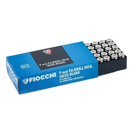 Fogueo 9 Mm Fiocchi Caja 50 Unidades Sonido Real Jainel
