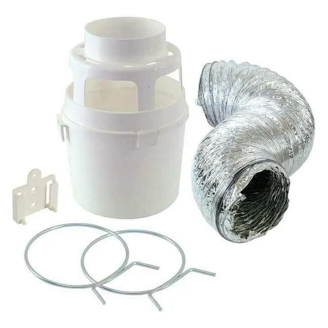 Ducto Secadora Con Recipiente Kit Completo  