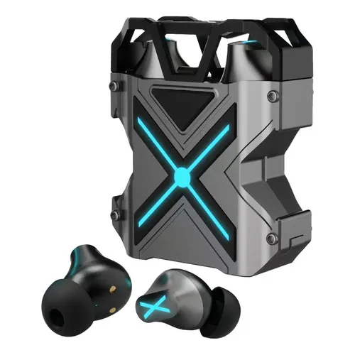 Audifonos Bluetooth K89 In-ear Gamer Inalambricos Bluetooth 5.3, Audifonos Gamer Para Juegos Con Efecto Rgb, Reducción De Ruido Enc Carga Rápida,para Juegos, Llamar,gris