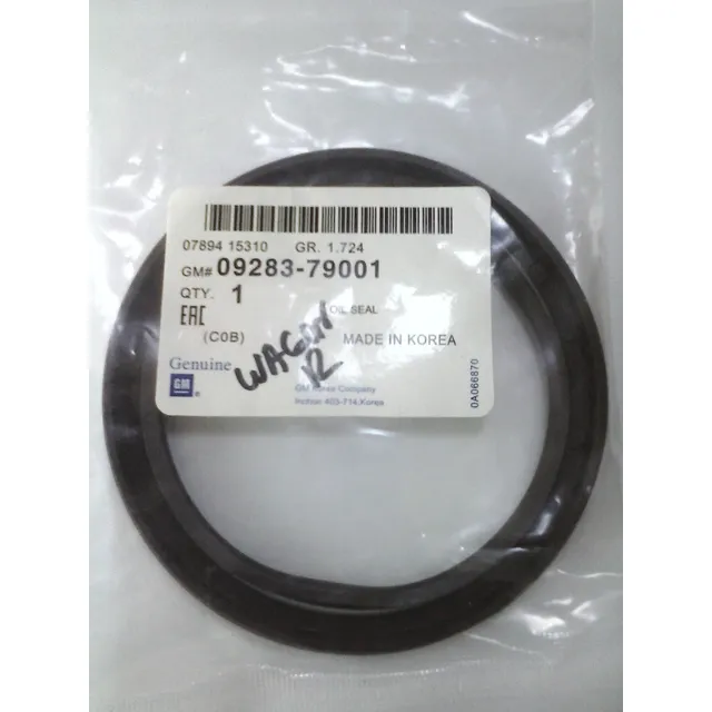 Estopera Del Cigueñal Trasera Chev Wagon R 1.2 Lts 4 Cil 16v