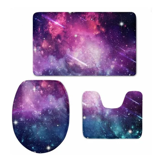 Alfombrilla Antideslizante Para Baño Diseño Galaxia