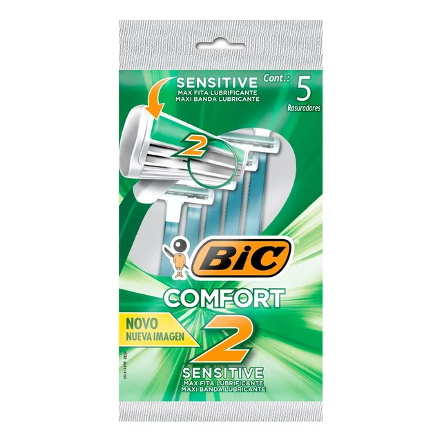 Rastrillo Bic Sensitive Pack X 5 U