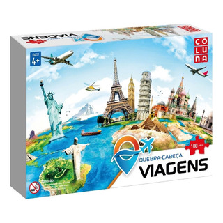 Quebra-cabeça Infantil Puzzle 100 Peças Para Crianças 4+anos Quebra-cabeça Infantil Puzzle 100 Peças Para Crianças 4+anos