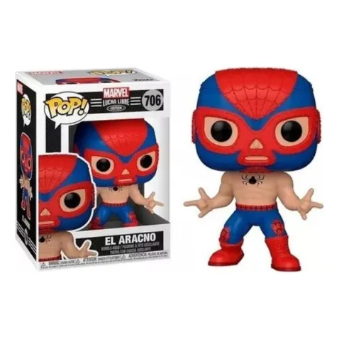 Funko Pop Marvel Edition Lucha Libre - El Aracno (spiderman)