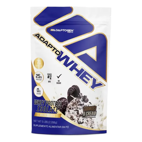 Adapto Whey 3w Refil 2268g (71 Doses) - Adaptogen Science