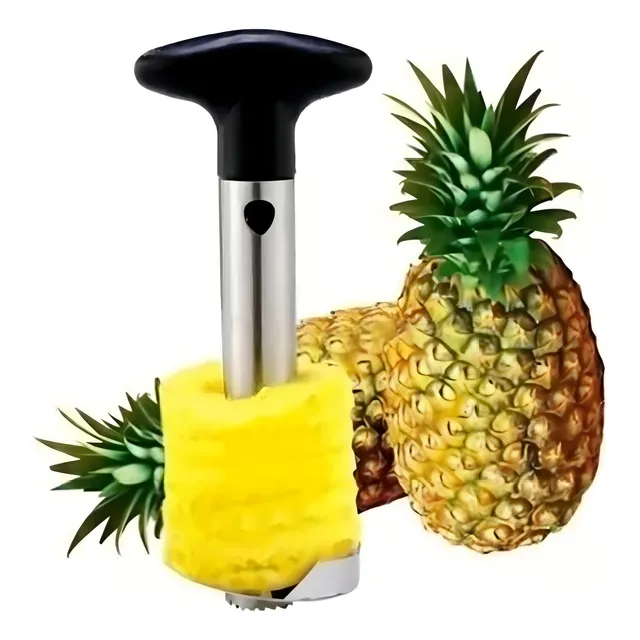 Cortador Rebanador Piña Pelador Despulpador Espiral Metalico Color Colores