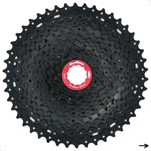 Cassete Sunrace Mz91x Padrão Sram Xd 10-50t 12 Vel Cor Preto