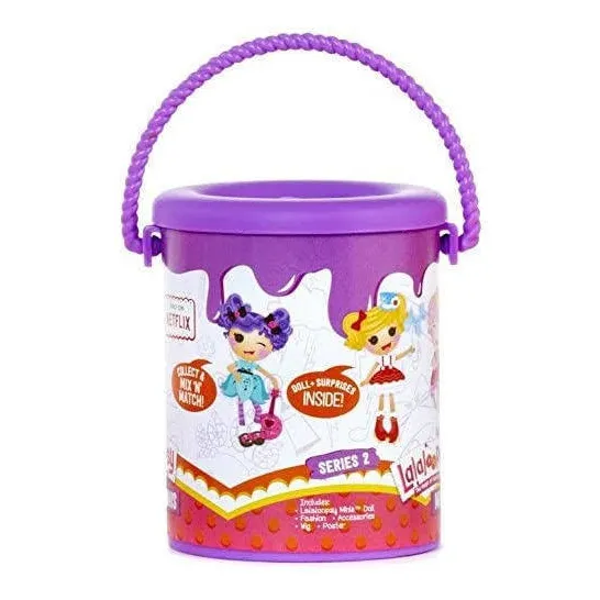 Lalaloopsy Mini Surprise Mystery Paint Can- Series 2!