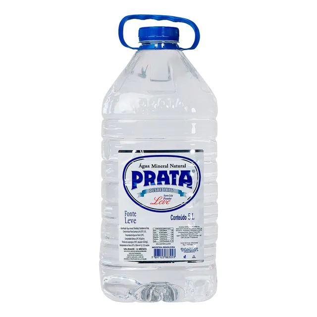 Água Mineral Prata Galão 5 Litros Pack C/ 2unid