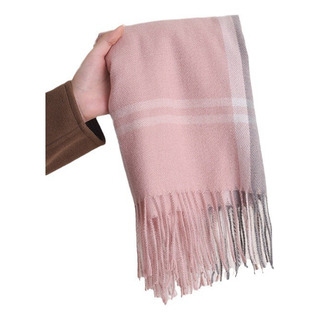 .. Bufanda Elegante Tipo Cachemir A Cuadros De 67-180 Cm - .. Bufanda Elegante Tipo Cachemir A Cuadros De 67-180 Cm -