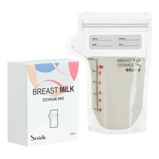 Bolsa Leche Materna 30 Piezas 200ml, Reutilizables Bolsa Leche Materna 30 Piezas 200ml, Reutilizables