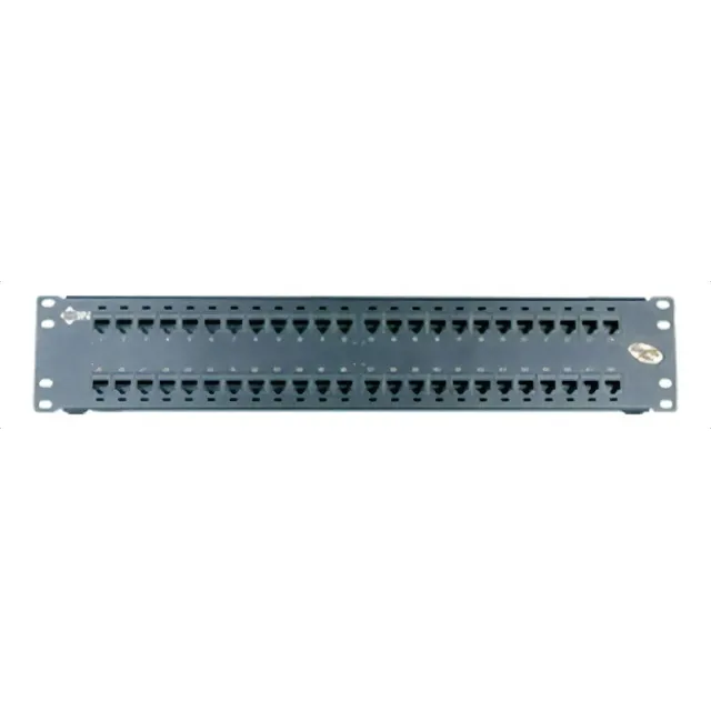 Panel De Parcheo Kconn 48-p 2u Negro Arm Belden