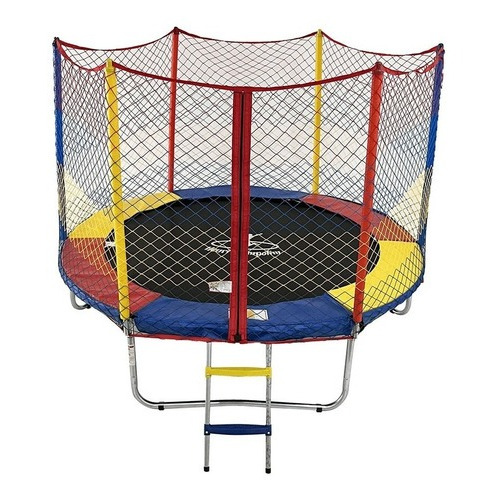 Henri Trampolim Pula Pula Infantil Cama Elastica Grande Profissional 2,44 Metros Premium Henri Trampolim Pula Pula Infantil Cama Elastica Grande Profissional 2,44 Metros Premium