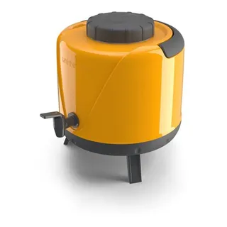 Botijão Galão Garrafão Térmico 5 Litros C/ Torneira Unitermi Cor Amarelo Botijão Galão Garrafão Térmico 5 Litros C/ Torneira Unitermi Cor Amarelo