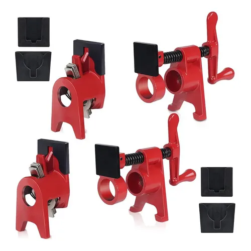 Kit 2 Grampos Sargento Para Canos 3/4 Pipe Clamp Reforçado